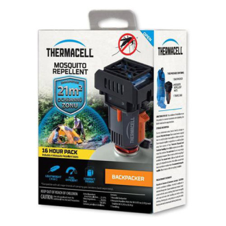 Kempingový odpuzovač komárů na plynovou kartuši Thermacell Backpacker