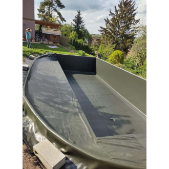 Jezírková fólie 1,5mm šíře  3m ral 6006 olivová