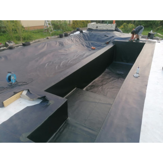 Jezírková fólie 1,5mm šíře  3m ral 6006 olivová