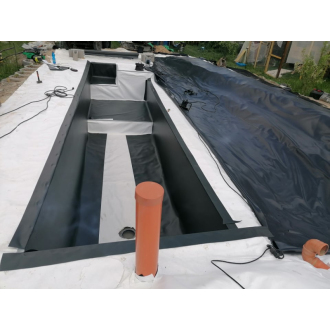 Jezírková fólie 1,5mm šíře  10m 805V černá